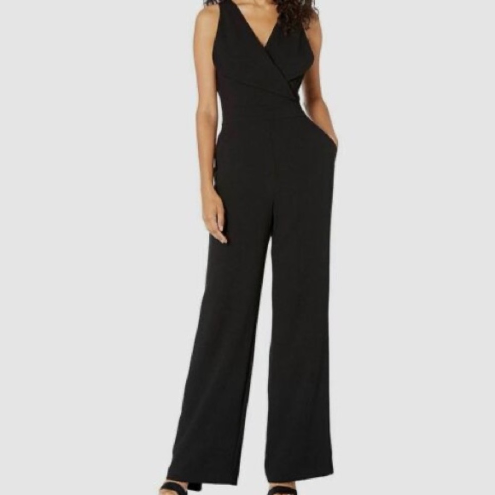 Trina Turk Clear Lake Jumpsuit Black Size 4
